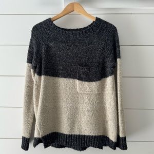 Cozy Casual Colorblock Sweater S/M